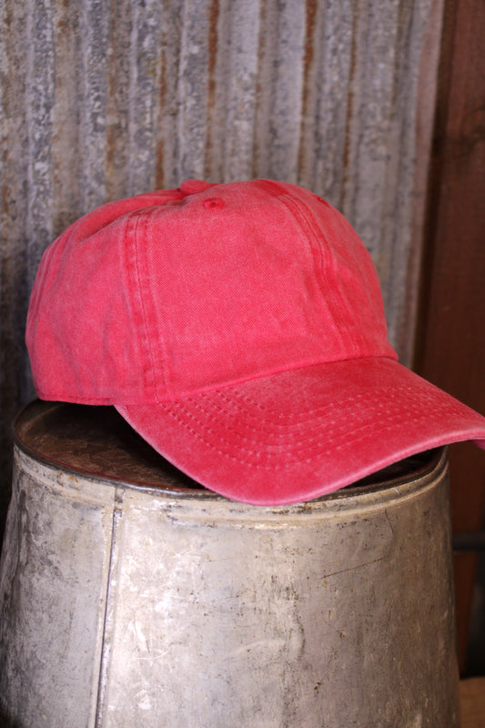 Punchy Pink Baseball Cap