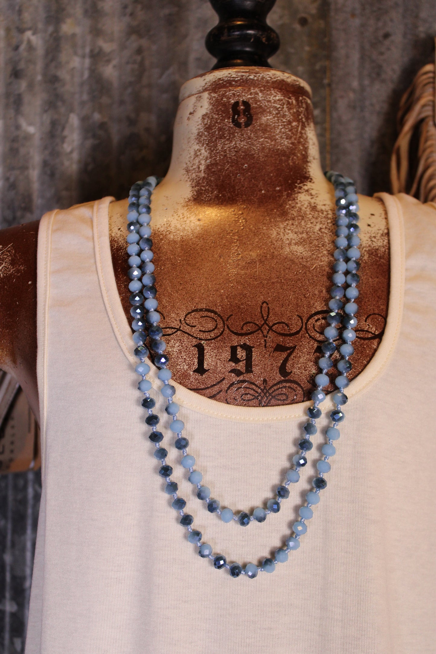Sparkle And Shine Blue Skies Necklace