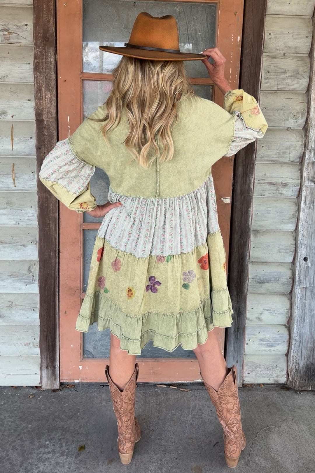 Sunset Ridge Sage Dress