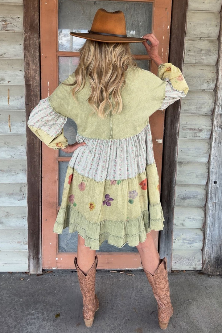 Sunset Ridge Sage Dress