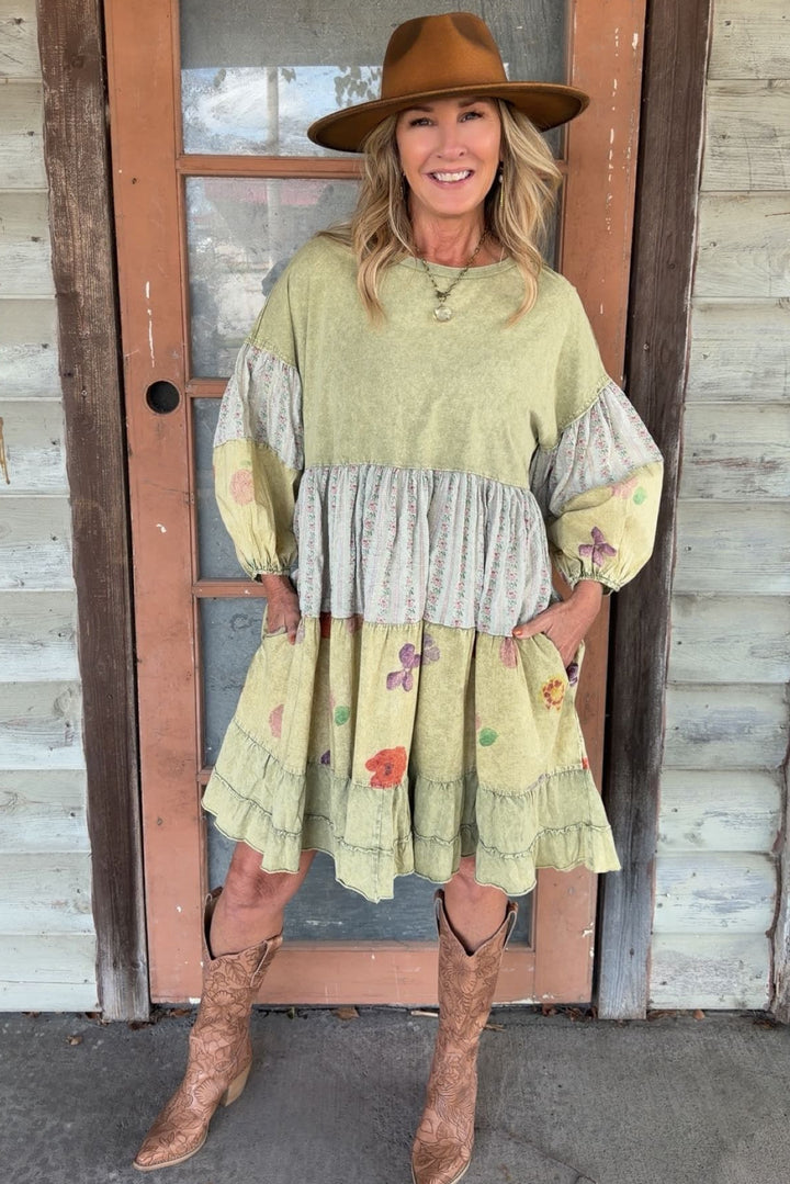 Sunset Ridge Sage Dress