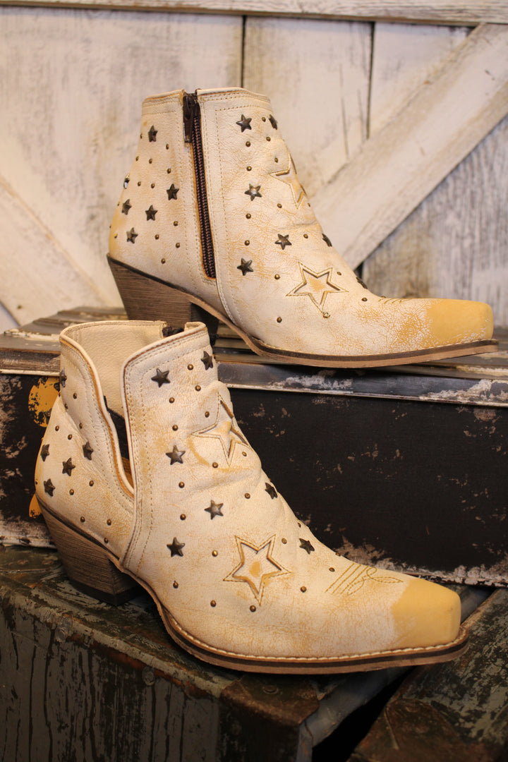 Celestial Stardust Western Booties