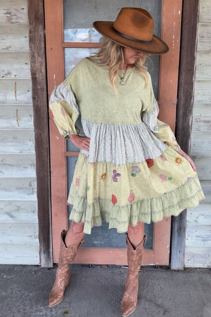 Sunset Ridge Sage Dress