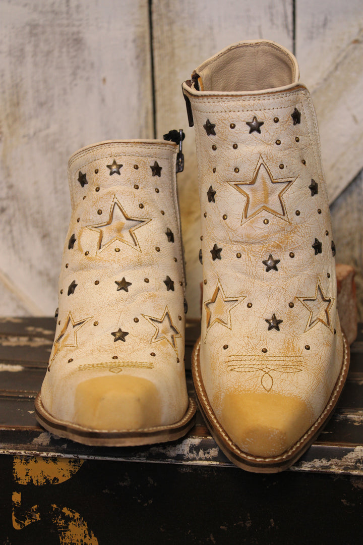 Celestial Stardust Western Booties