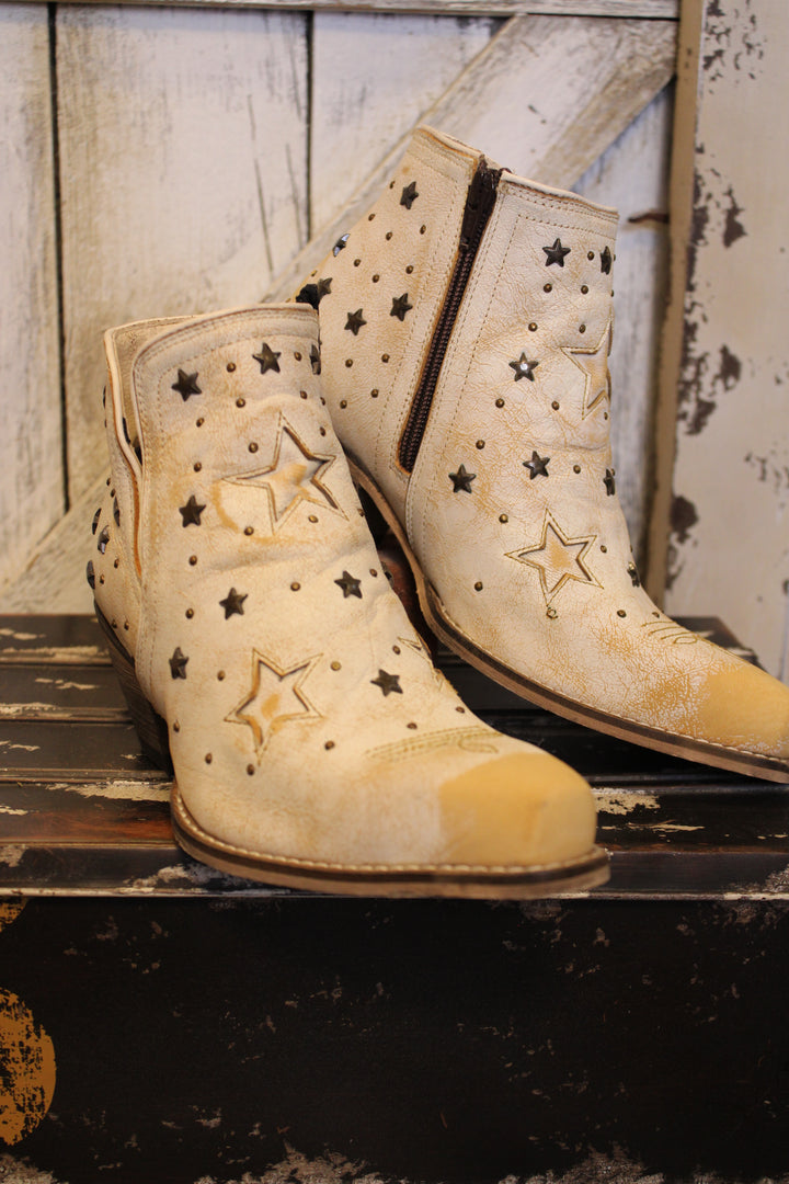 Celestial Stardust Western Booties