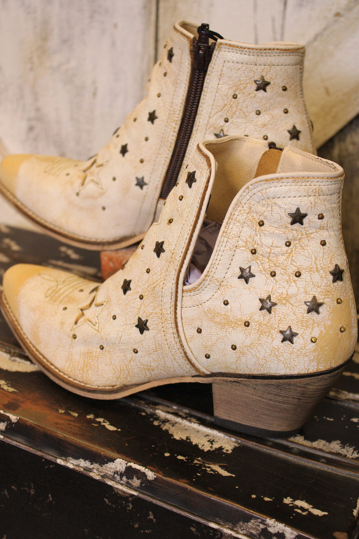 Celestial Stardust Western Booties