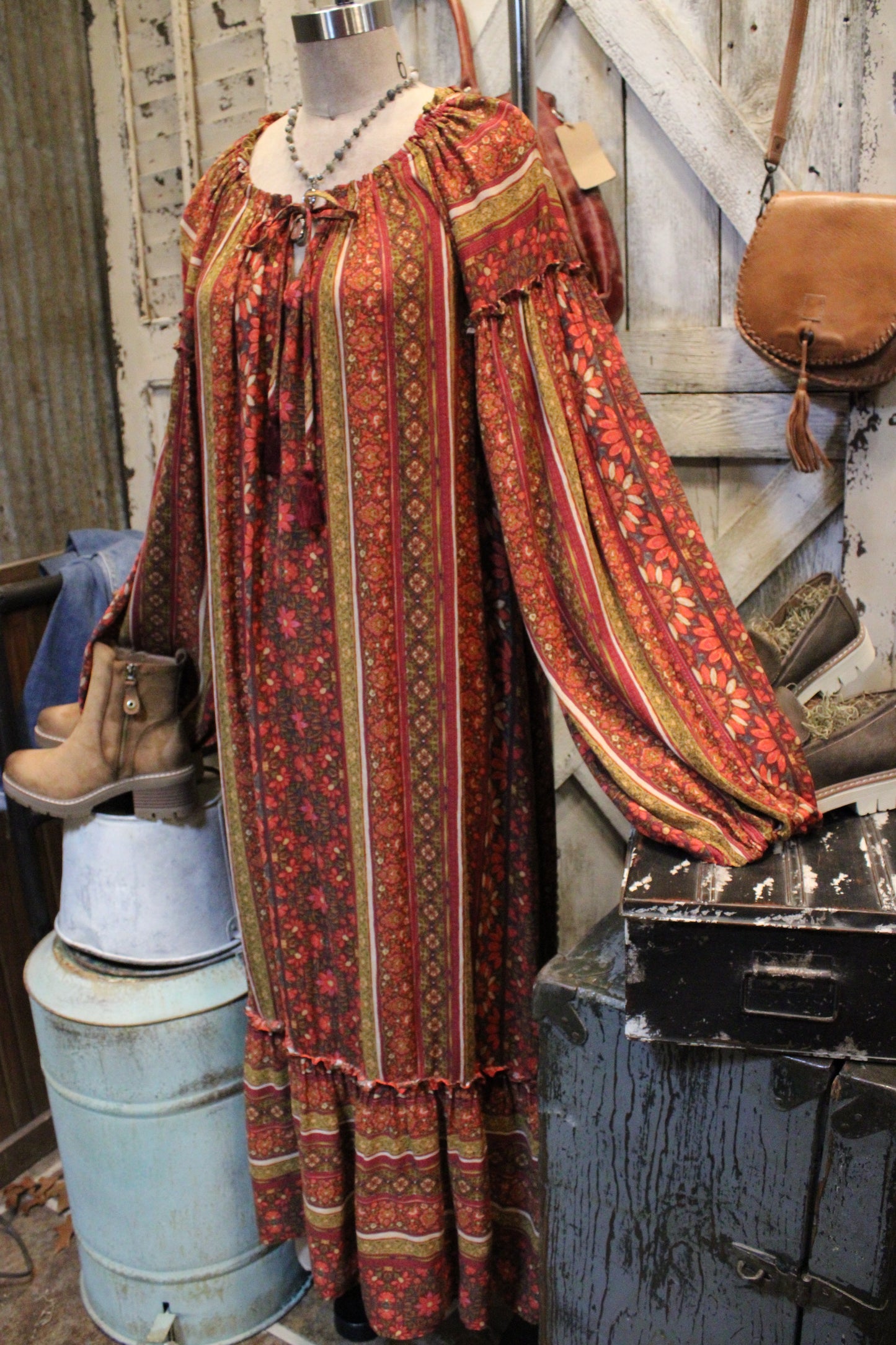 Cherrywood Charm Dress