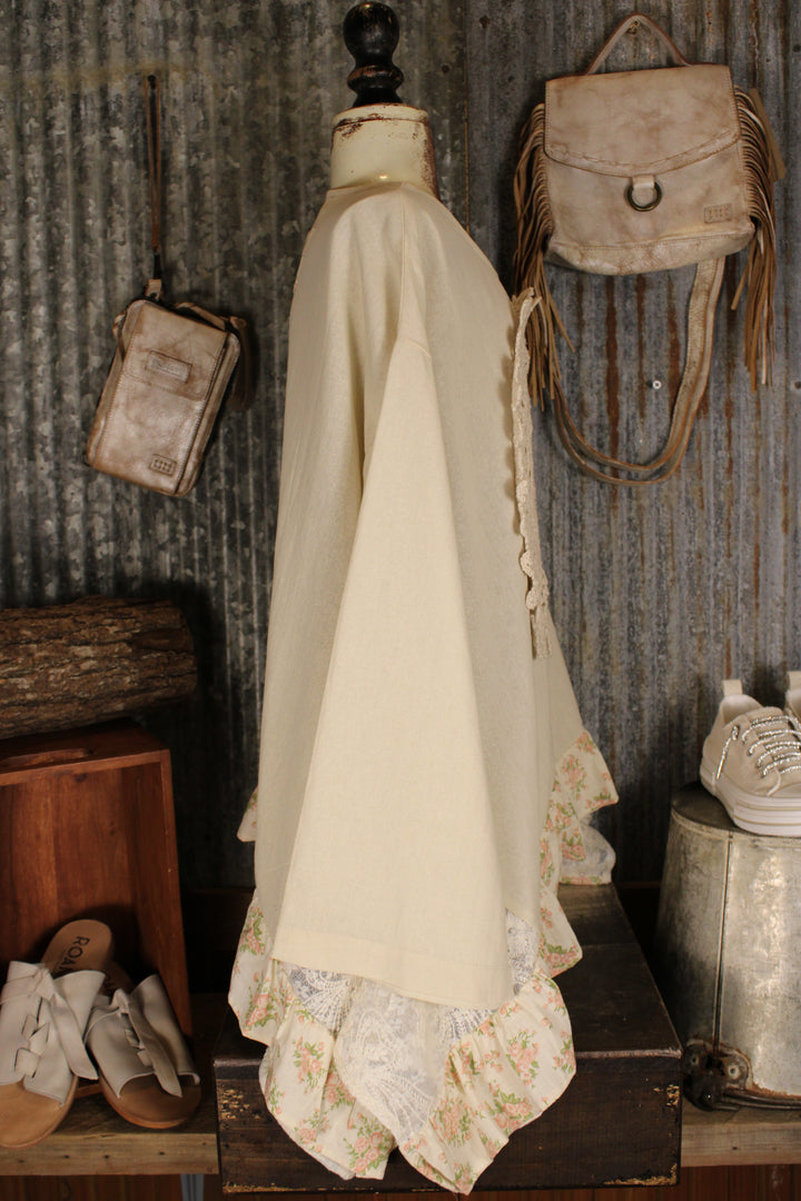 Vintage Petal Beige Top