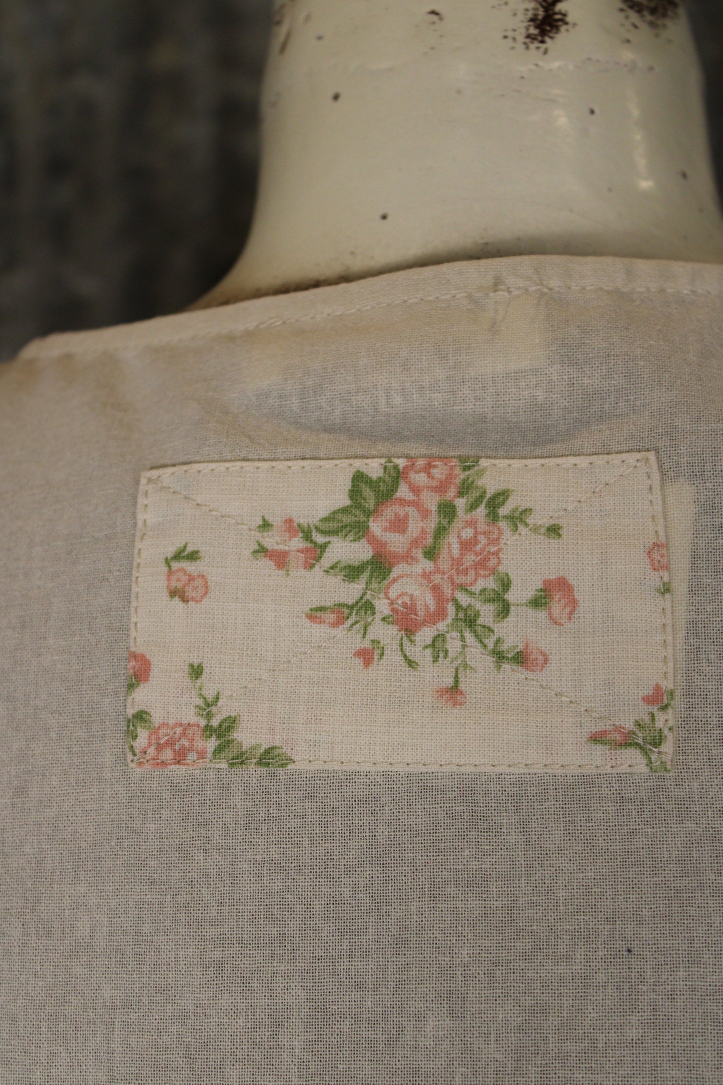 Vintage Petal Beige Top
