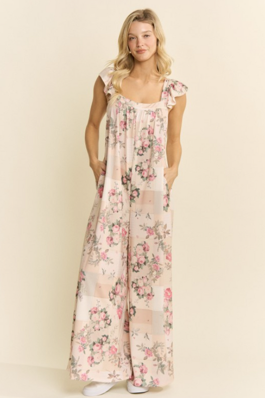 Whispering Petal Jumpsuit