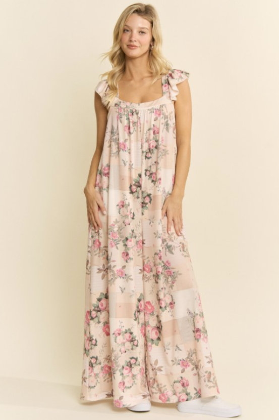 Whispering Petal Jumpsuit