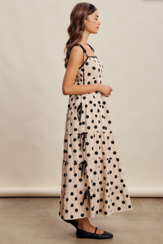 Bistro & Bows Polka Dot Sundress