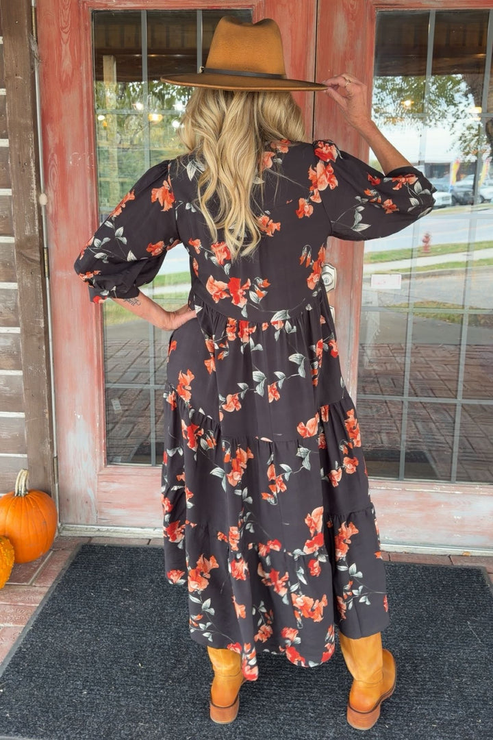Peach Petal Dress