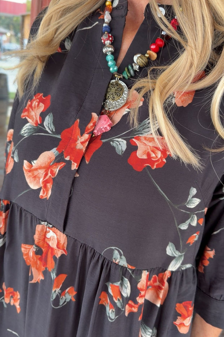 Peach Petal Dress