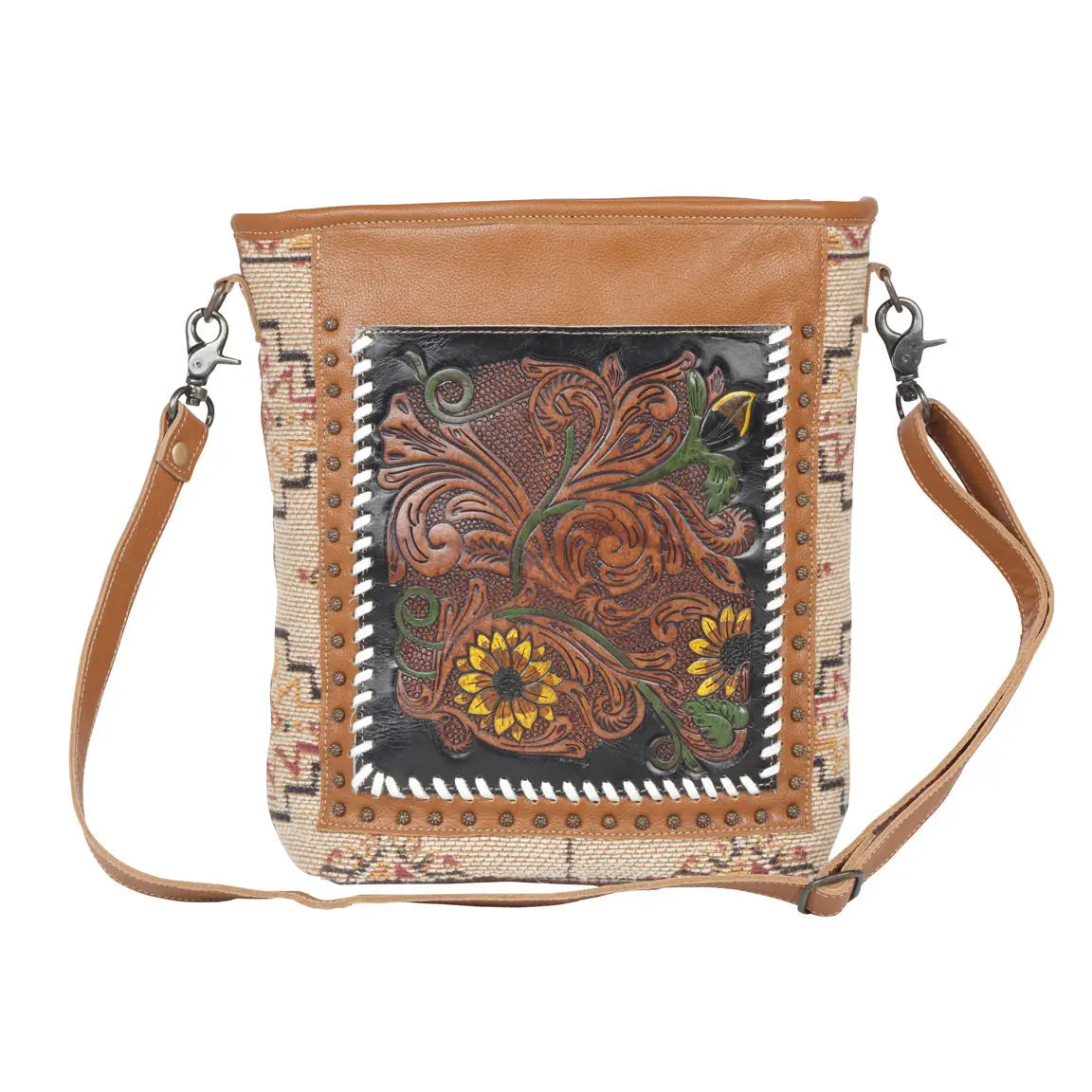 Desert Sunflower Tapestry Bag