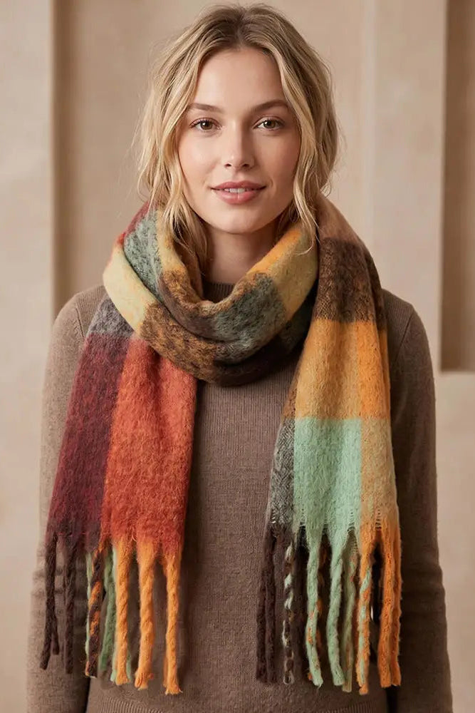 Radiant Cloud Plush Scarf