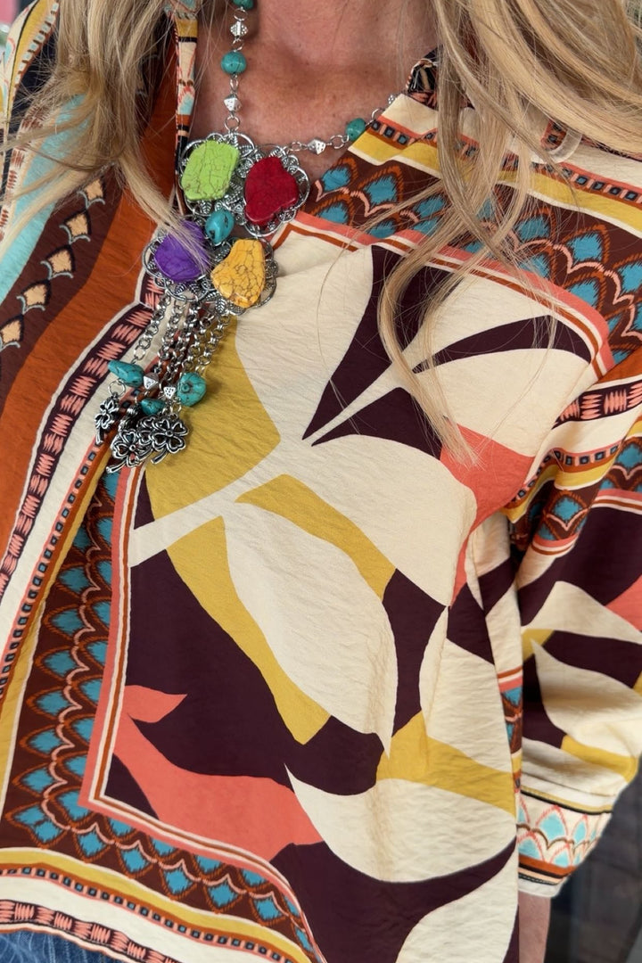 Sahara Whispers Blouse