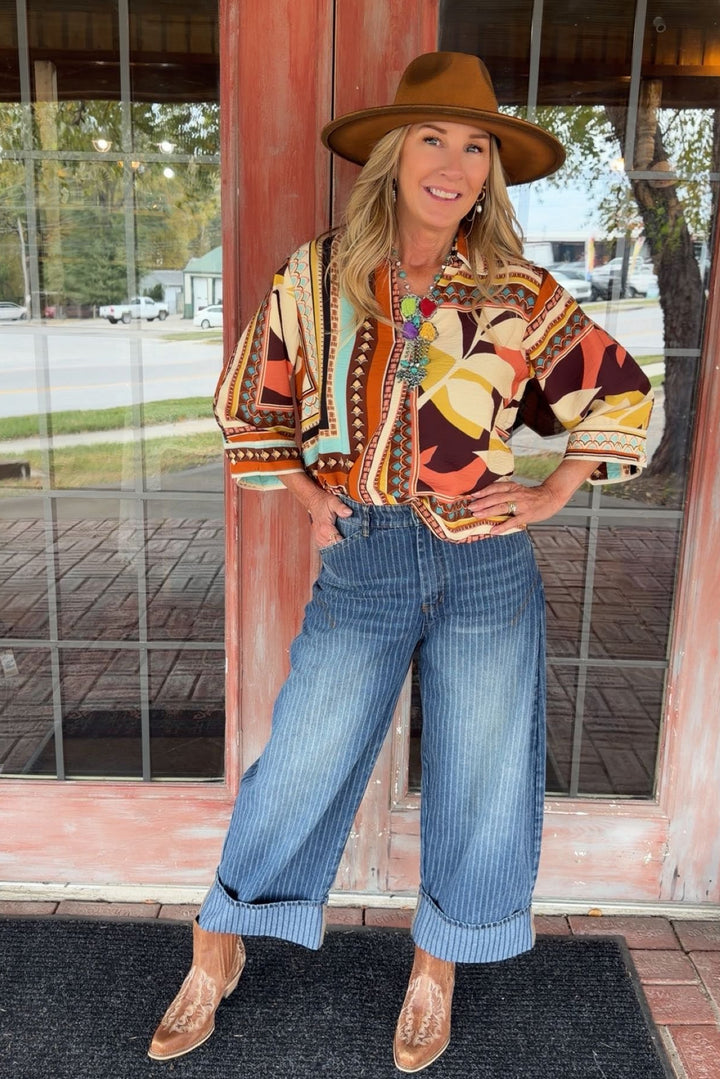 Sahara Whispers Blouse