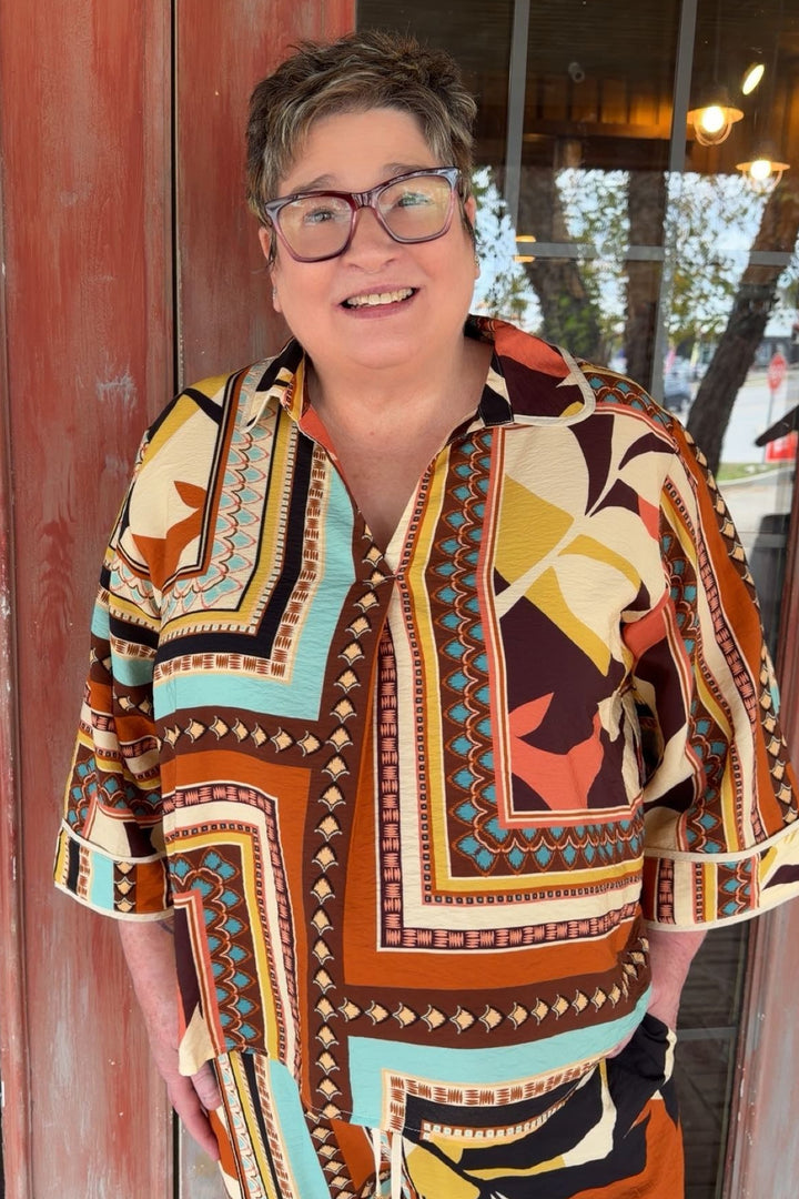 Sahara Whispers Blouse