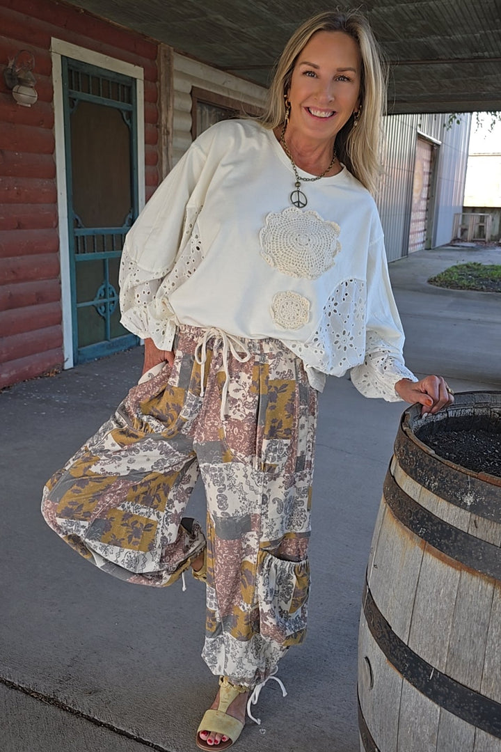 Mosaic Pocket Pants
