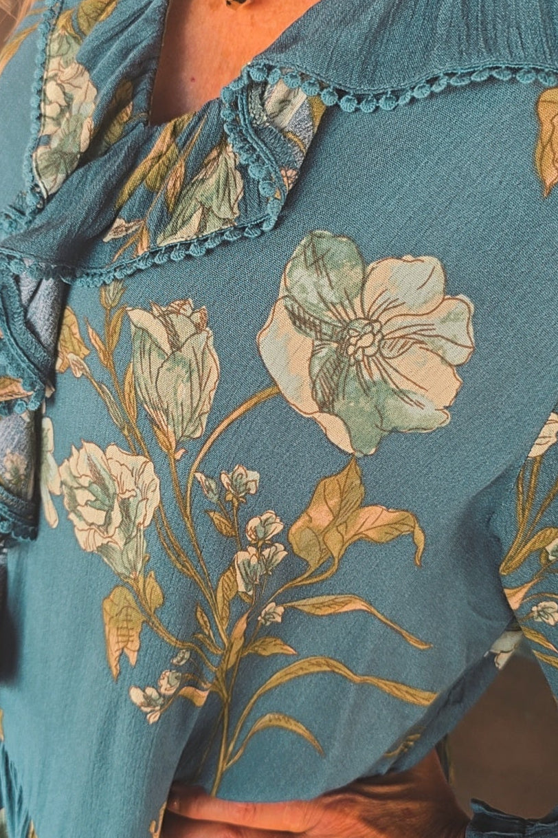 Teal Lagoon Dress