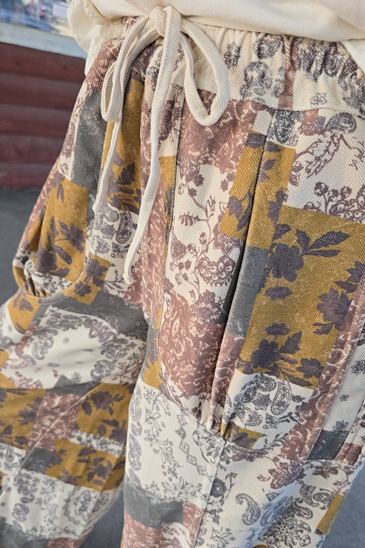 Mosaic Pocket Pants