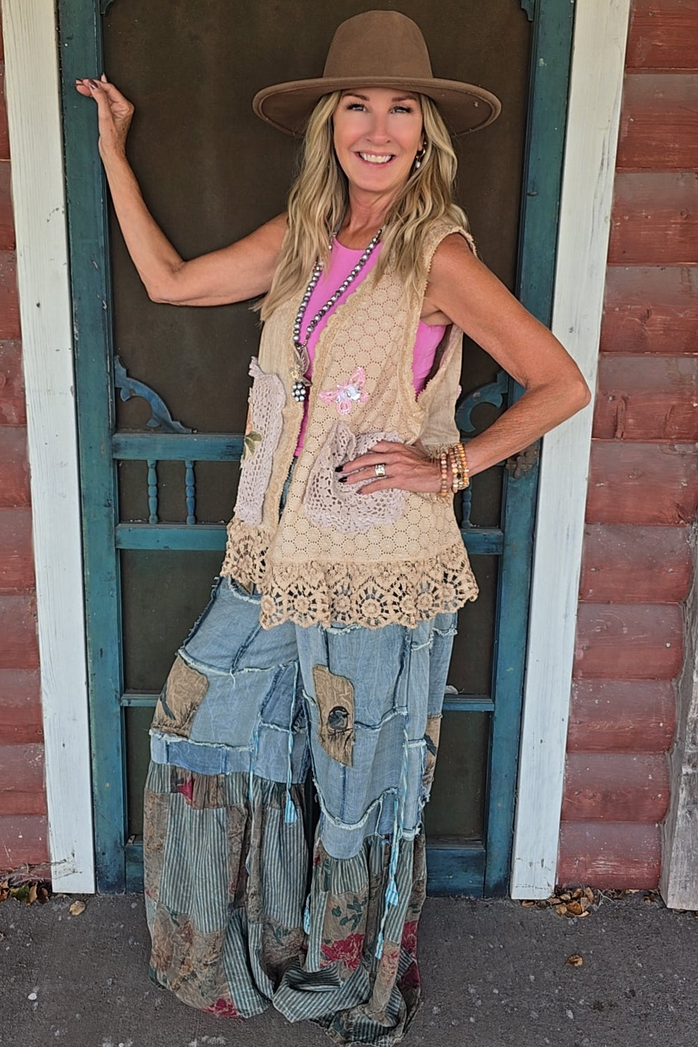 Peony Garden Vest