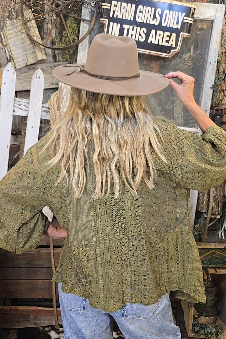 Shadowed Spruce Cotton Cardigan