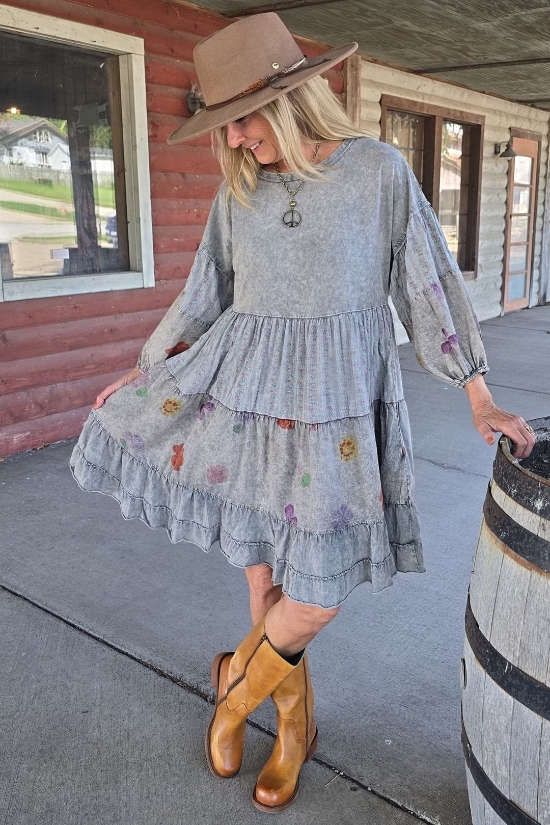 Sunset Ridge Ash Dress