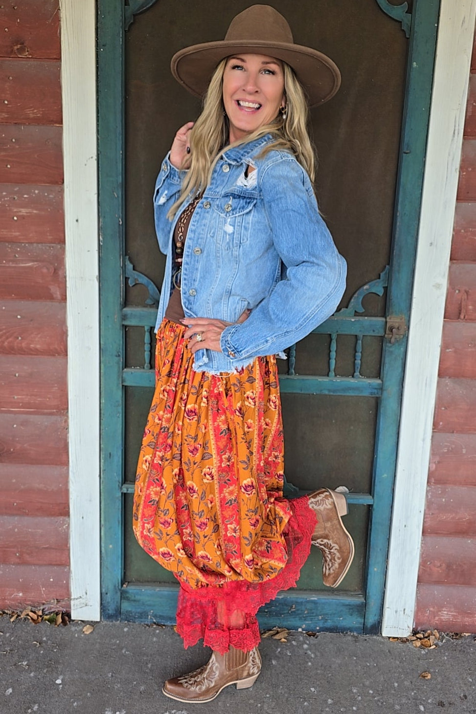 Rustic Flame Party Pants