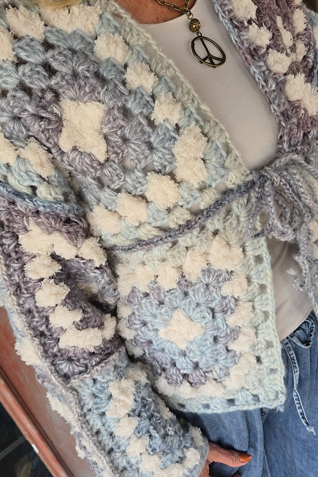 Vintage Violet Cardigan