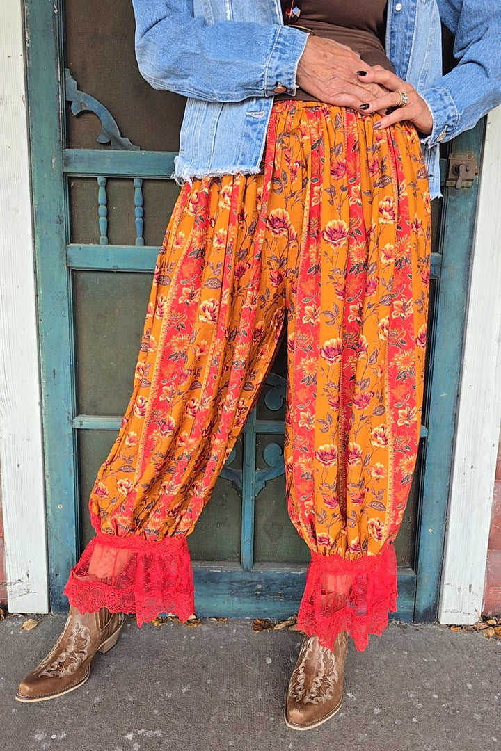 Rustic Flame Party Pants