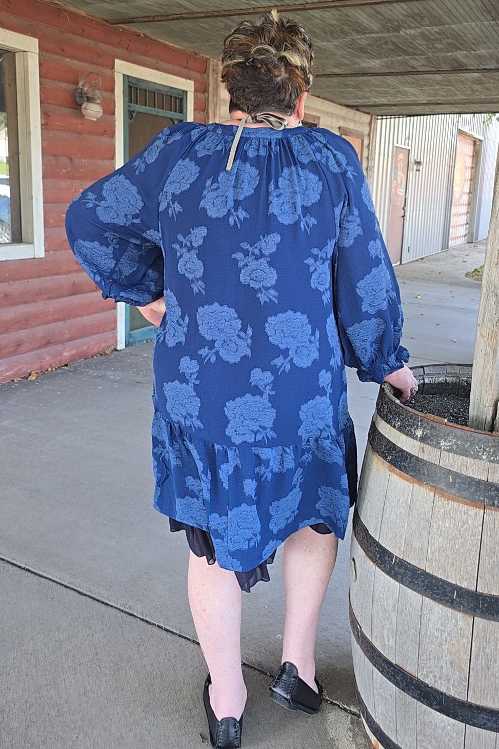 Indigo Whisper Dress