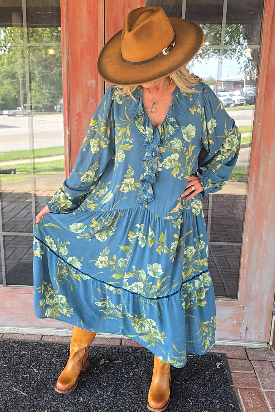 Teal Lagoon Dress