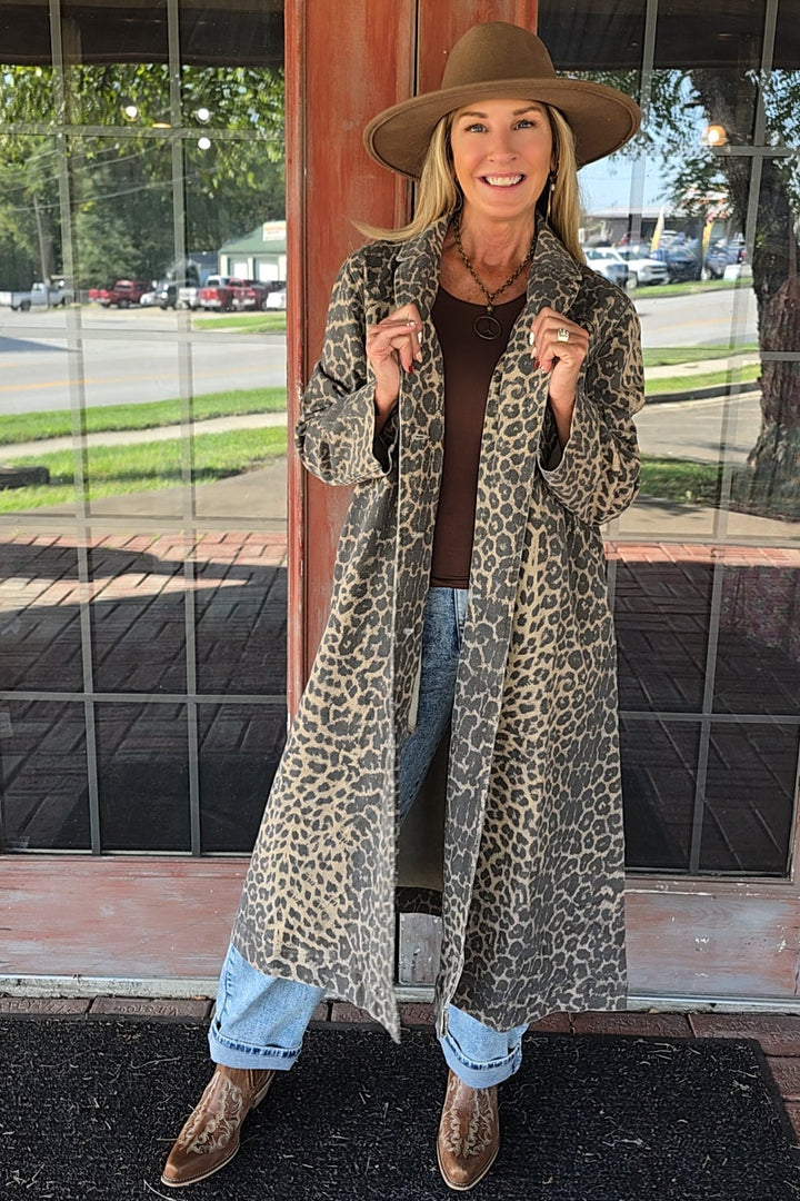 Fierce &amp; Favorite Denim Duster
