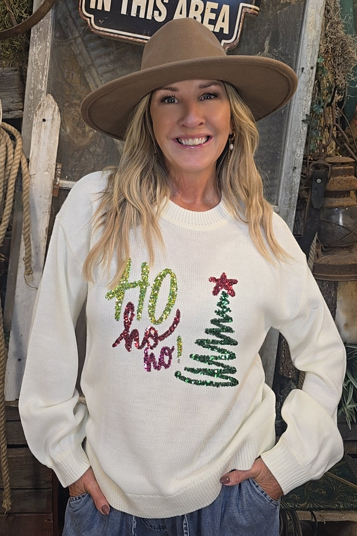 Ho Ho Holiday Cheer Sweater