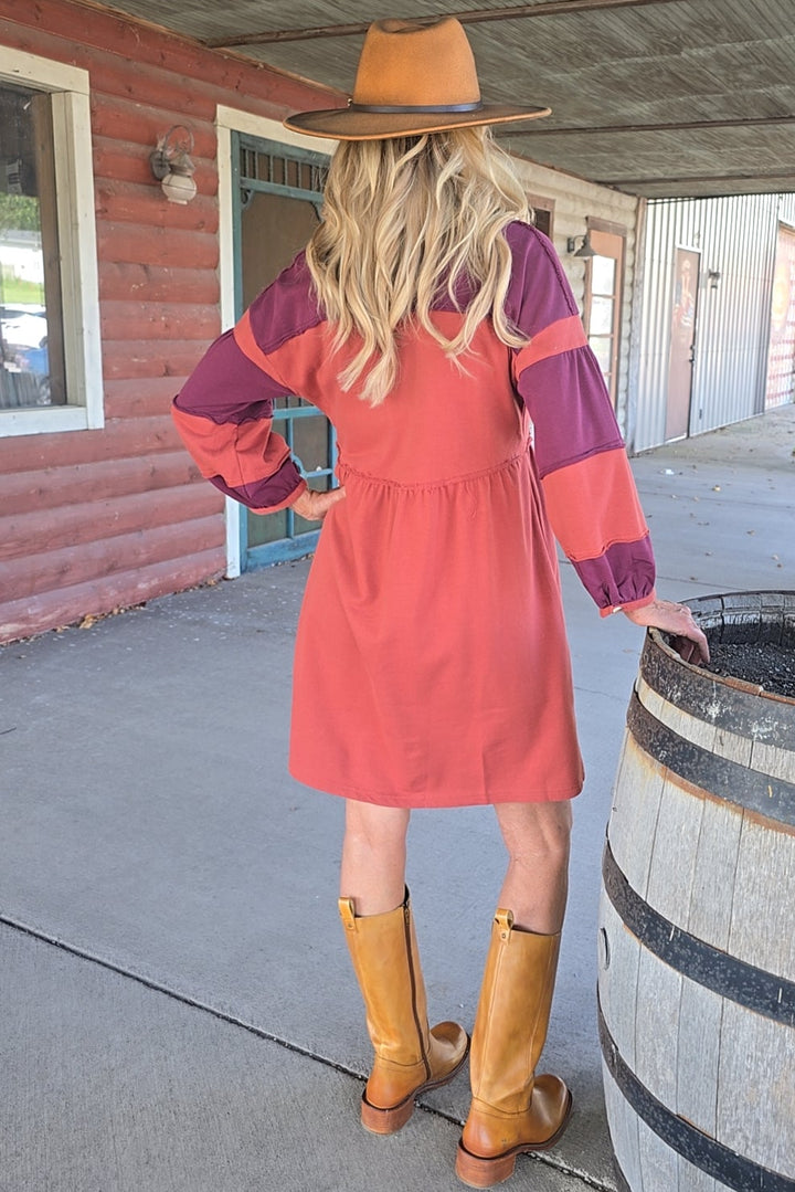 Autumn Rust Dress