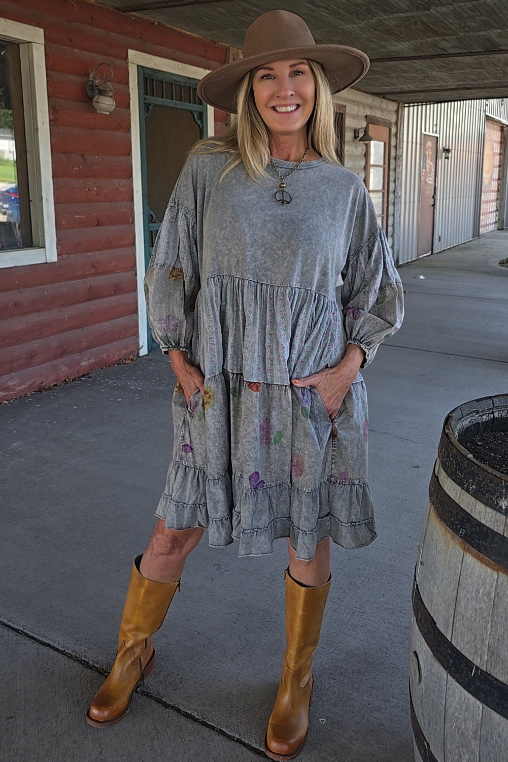 Sunset Ridge Ash Dress