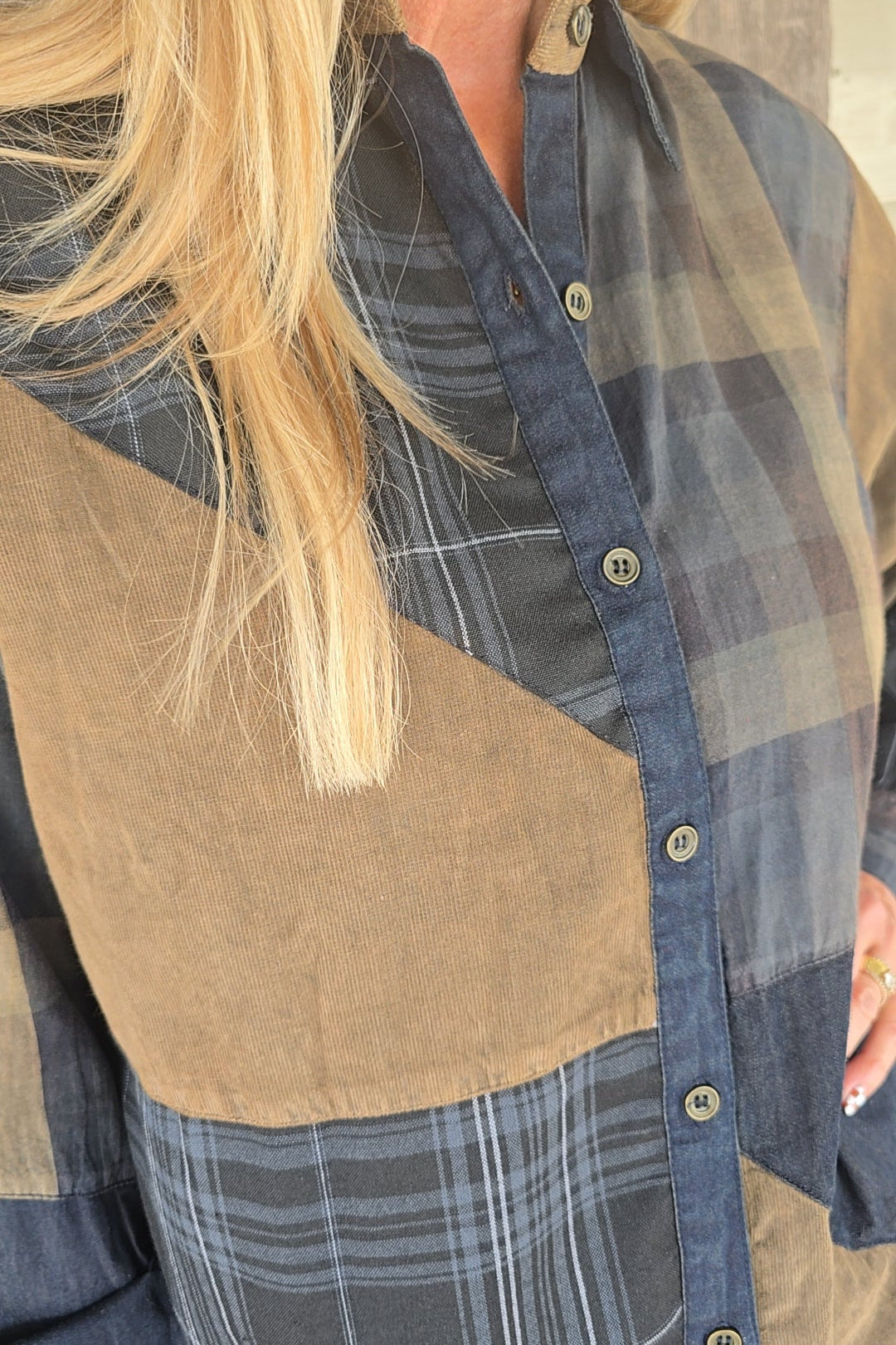 Smoky Oak Cotton Top