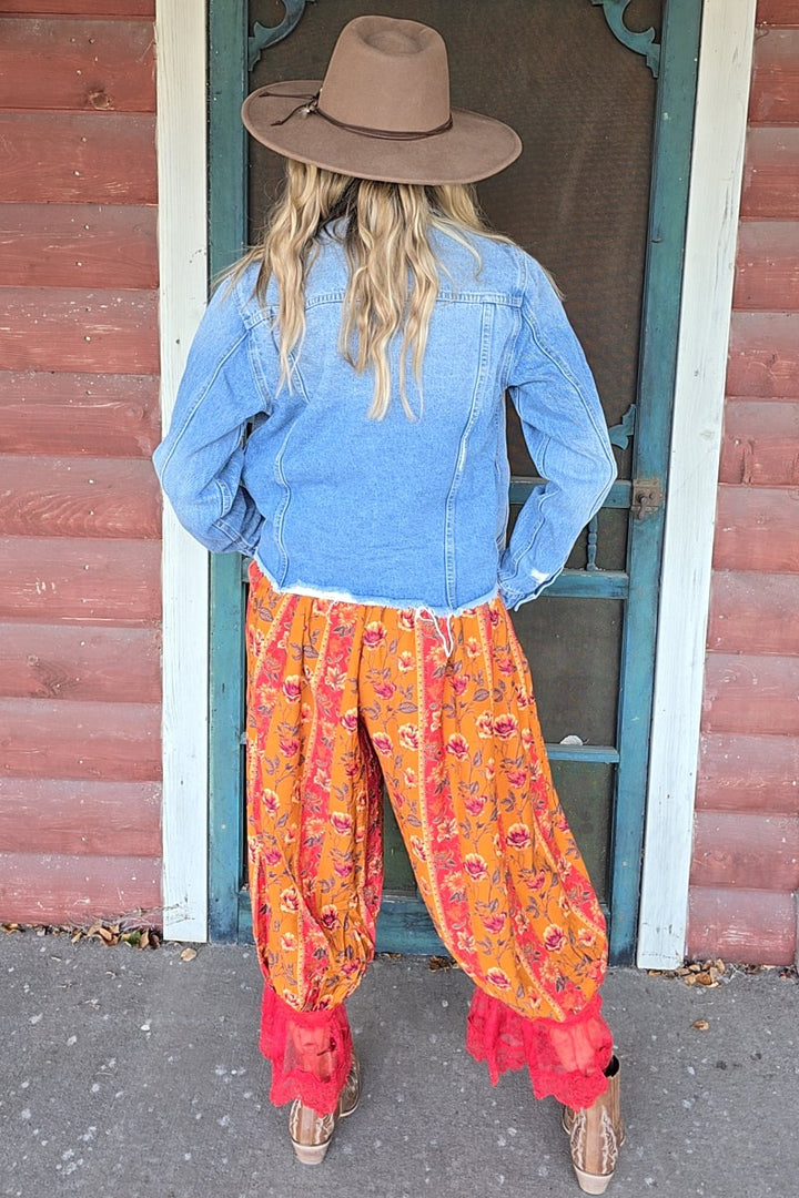 Rustic Flame Party Pants