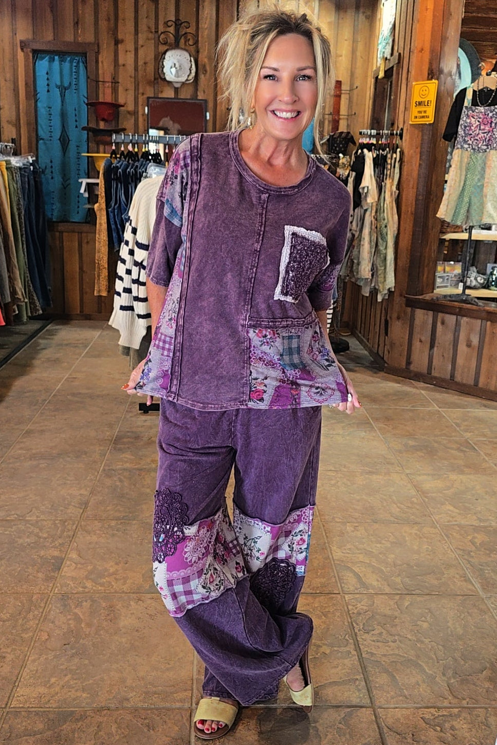 Petals &amp; Plum Pants