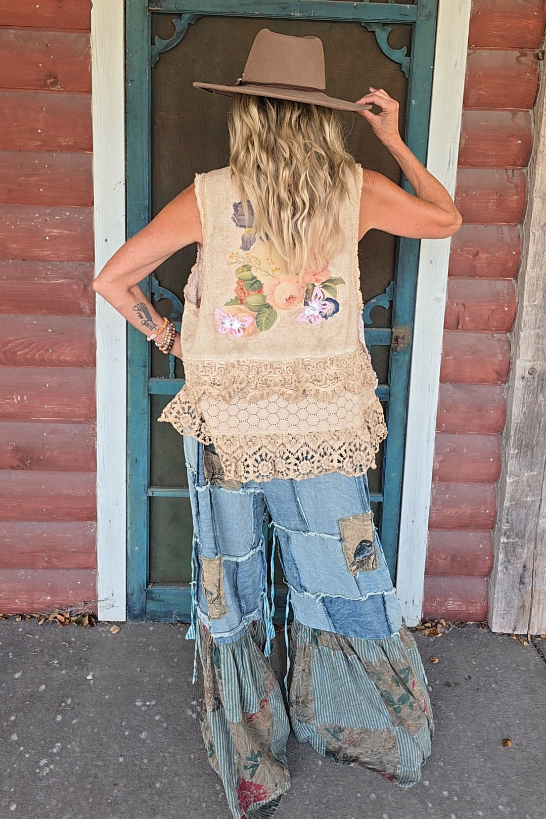 Peony Garden Vest