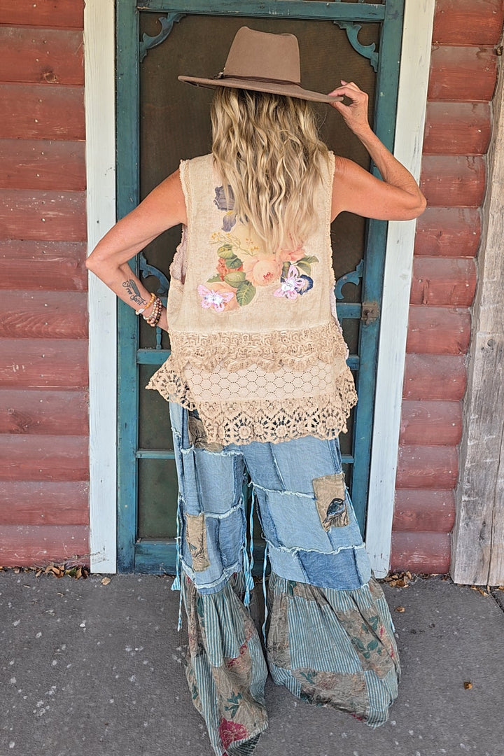 Peony Garden Vest