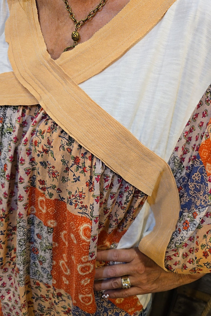 Autumn Canyon Poncho Top