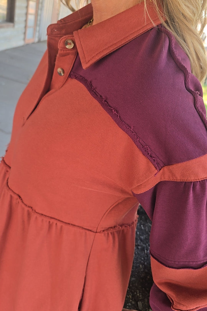 Autumn Rust Dress