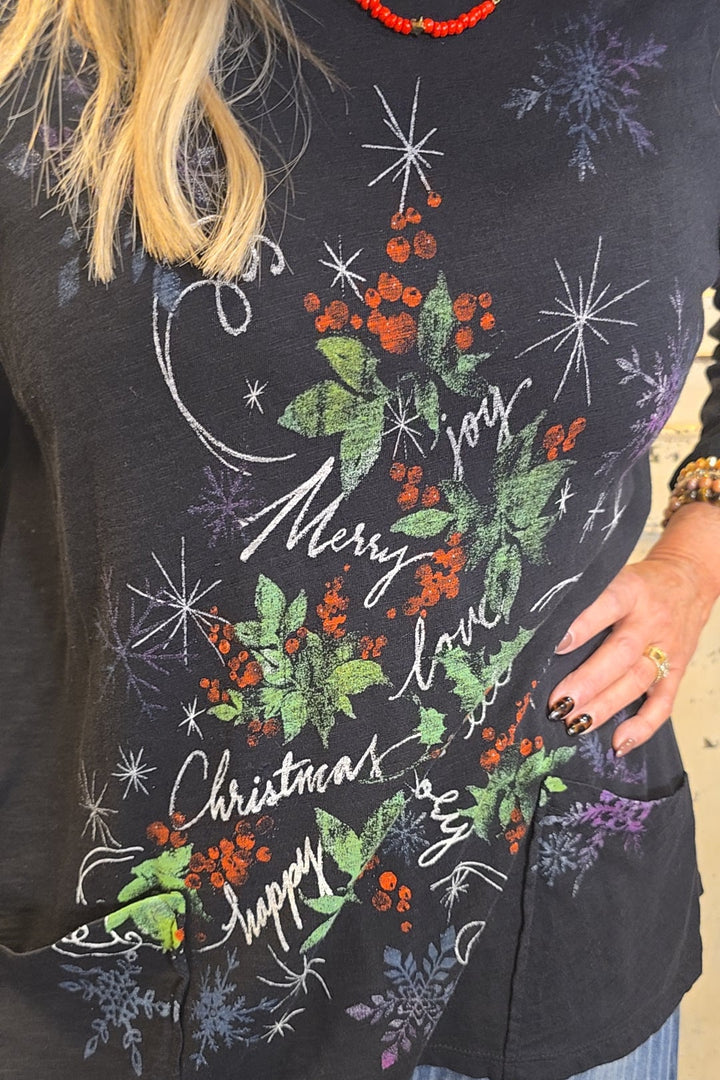 Winterberry Wishes Cotton Tunic