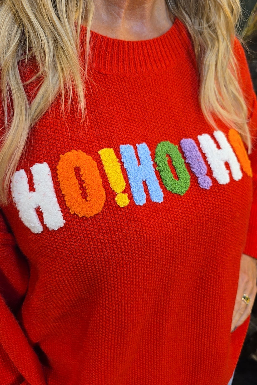 HO HO HO Holiday Sweater