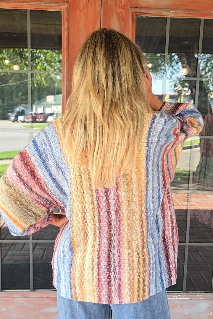 Vibrant Vesper Cardigan