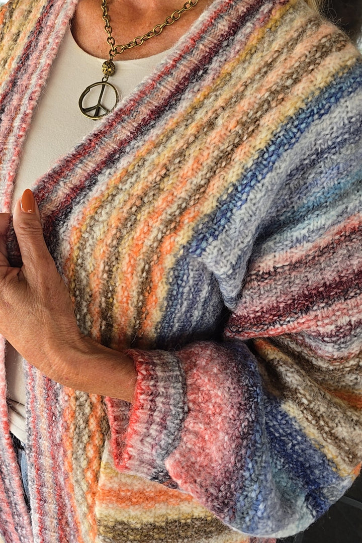 Vibrant Vesper Cardigan