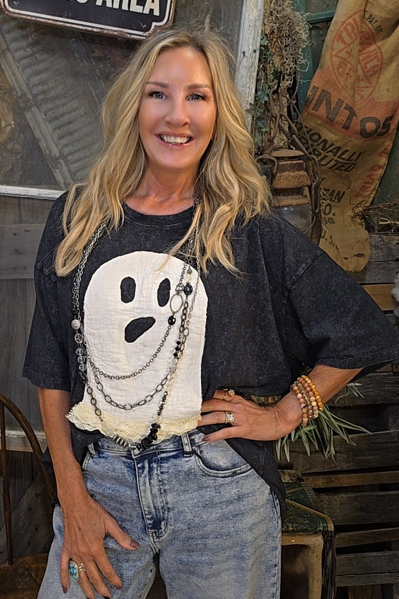 FGO Scare to be Different Vintage Quilt Tunic